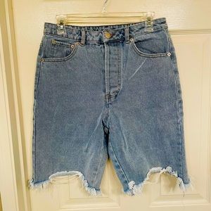 12th Tribe Bermuda Jean Shorts